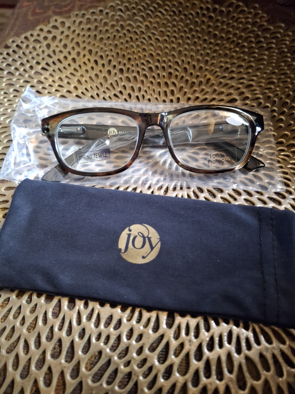 JOY MANGANO Reading Glasses - Classic Rectangular Frame